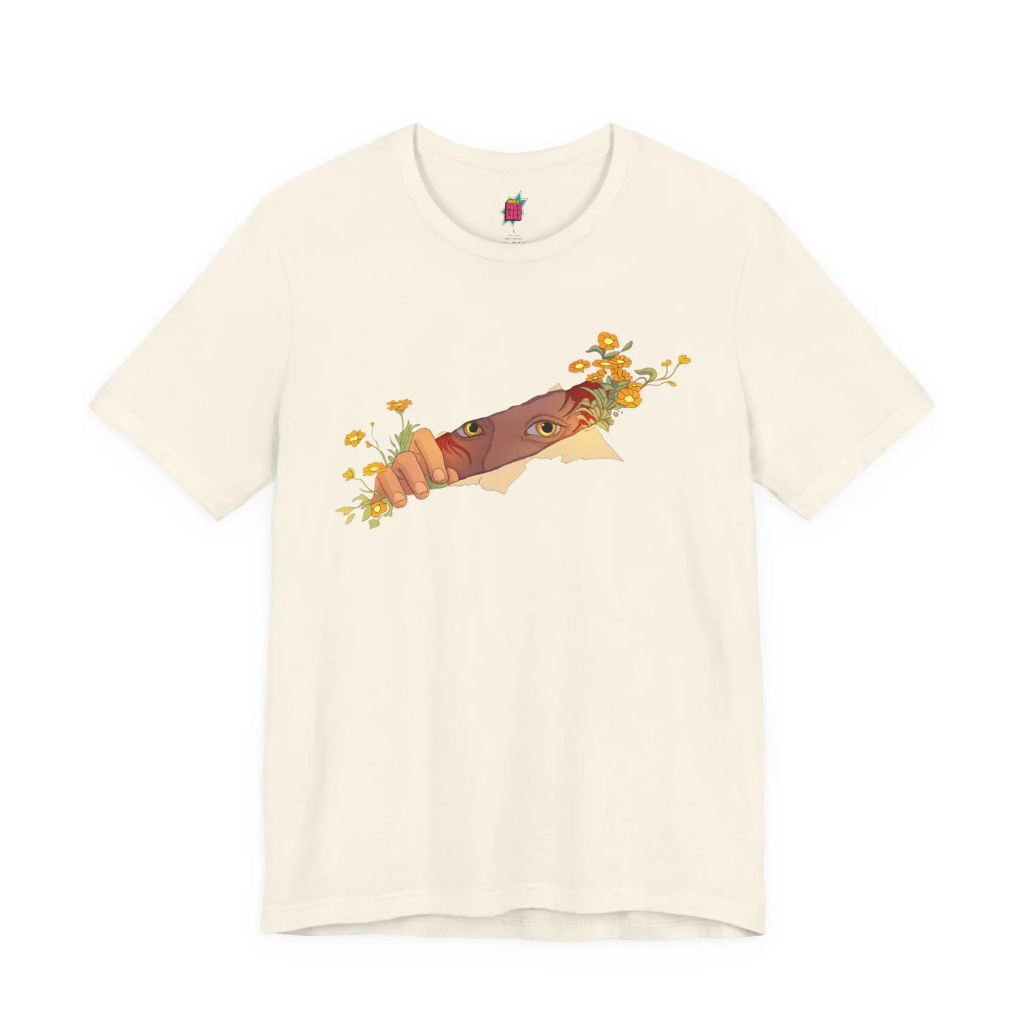 Flower Peek - Pop Art Unisex Tee House of Poco Loco