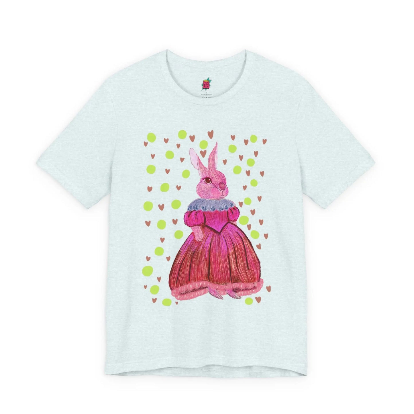 Pink Bunny - Pop Art Unisex Tee House of Poco Loco