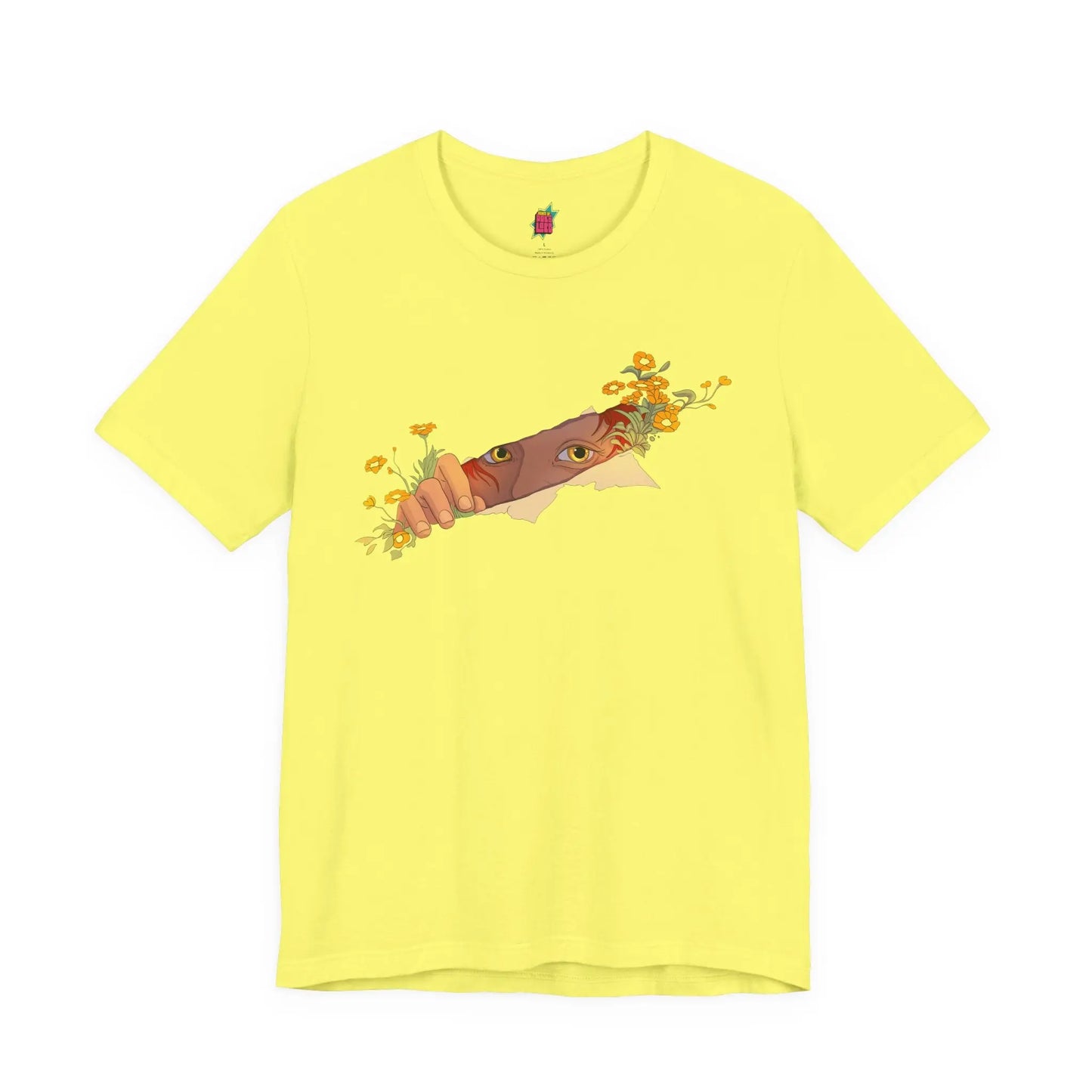 Flower Peek - Pop Art Unisex Tee House of Poco Loco