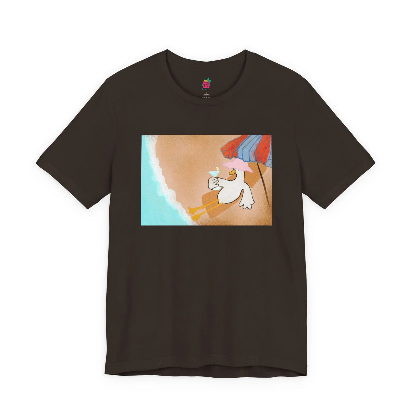 Beach Duck - Pop Art Unisex Tee House of Poco Loco