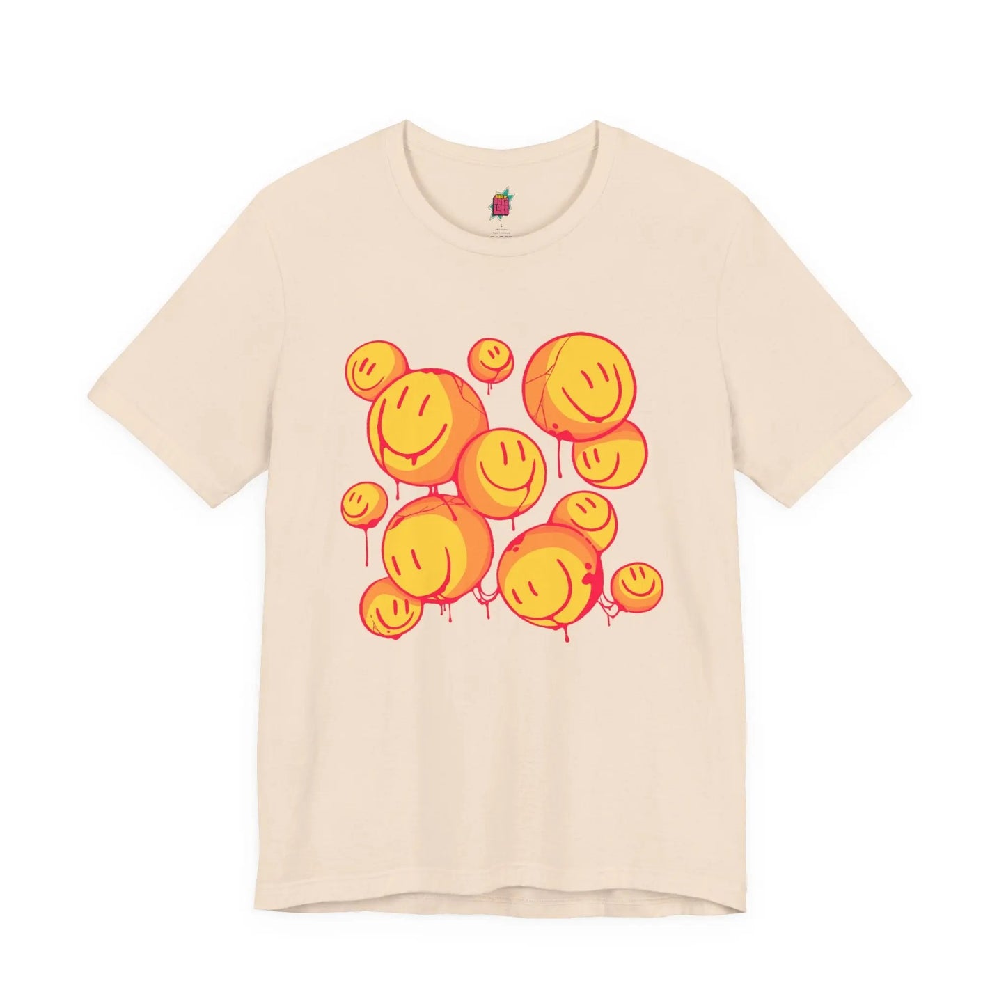 Crazy Smileys - Pop Art T-Shirt Unisex House of Poco Loco