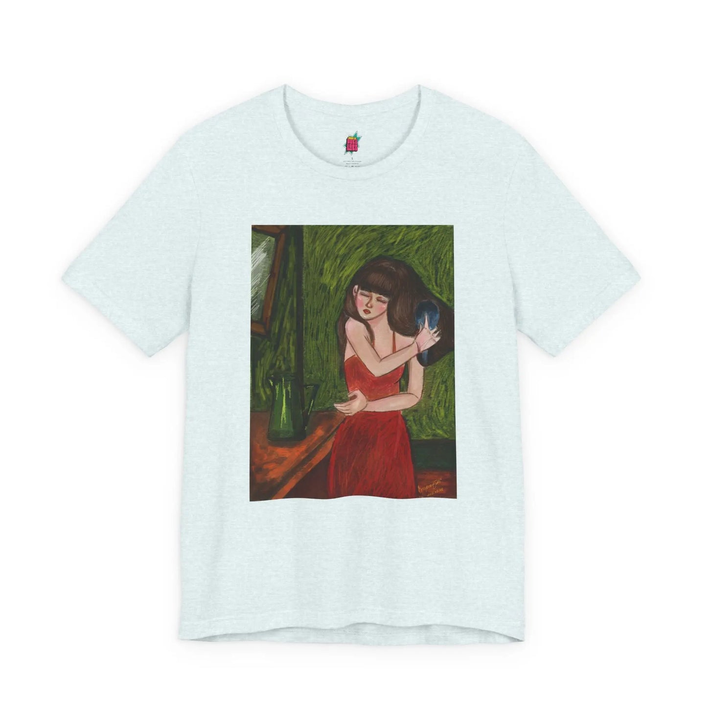 Combing Hair - Pop Art Unisex Tee House of Poco Loco