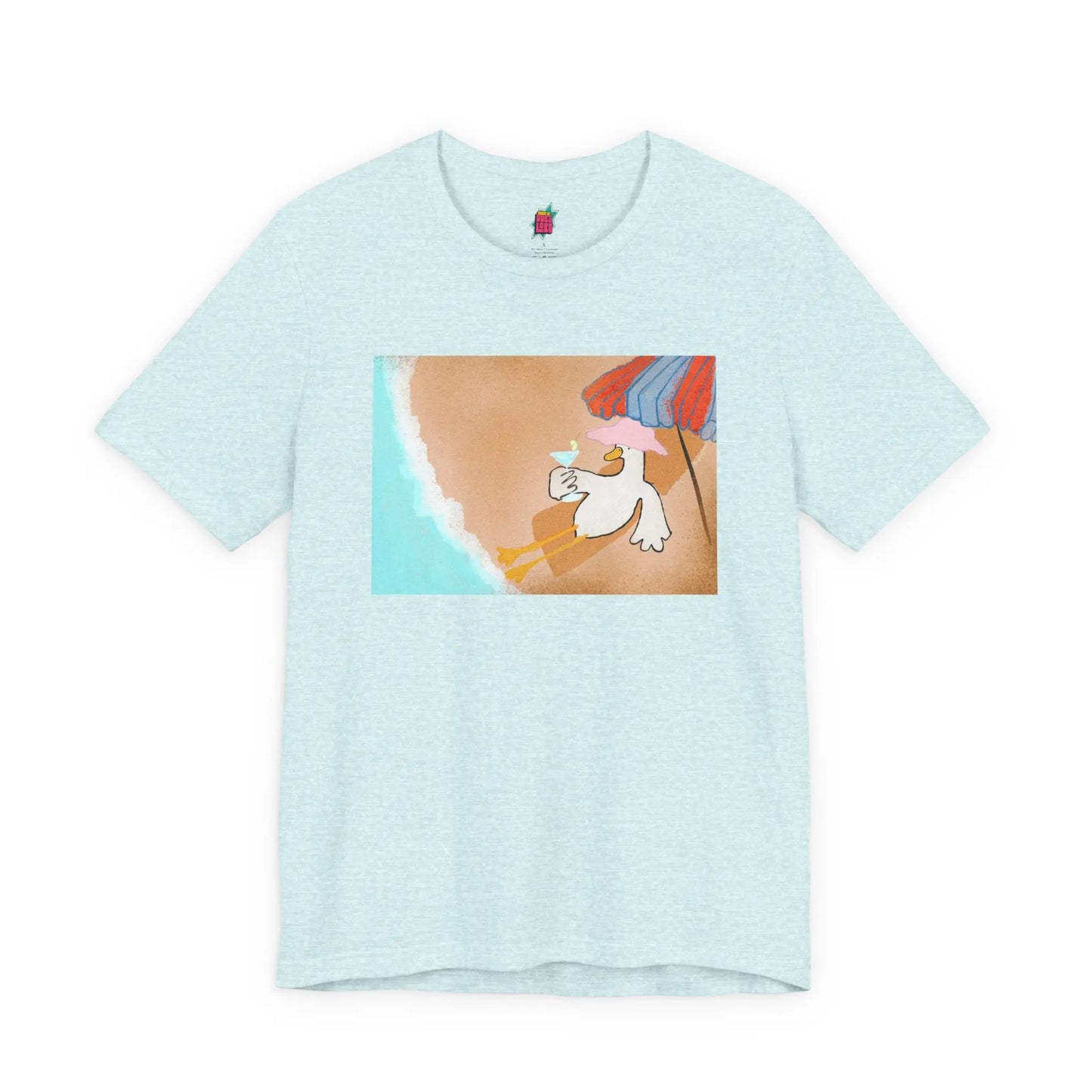 Beach Duck - Pop Art Unisex Tee House of Poco Loco