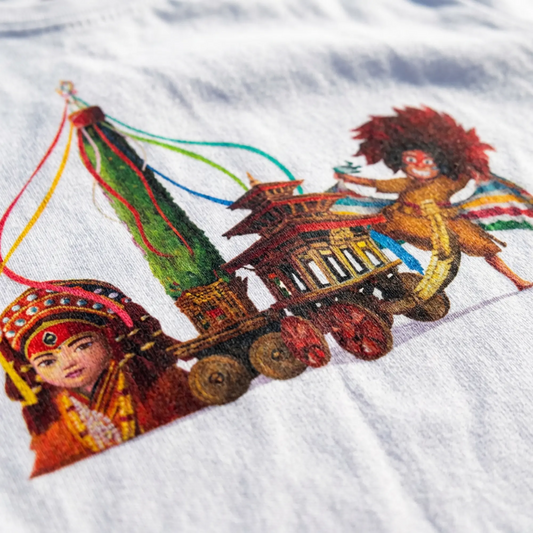 Indra Jatra - Pop Art T-Shirt Unisex House of Poco Loco