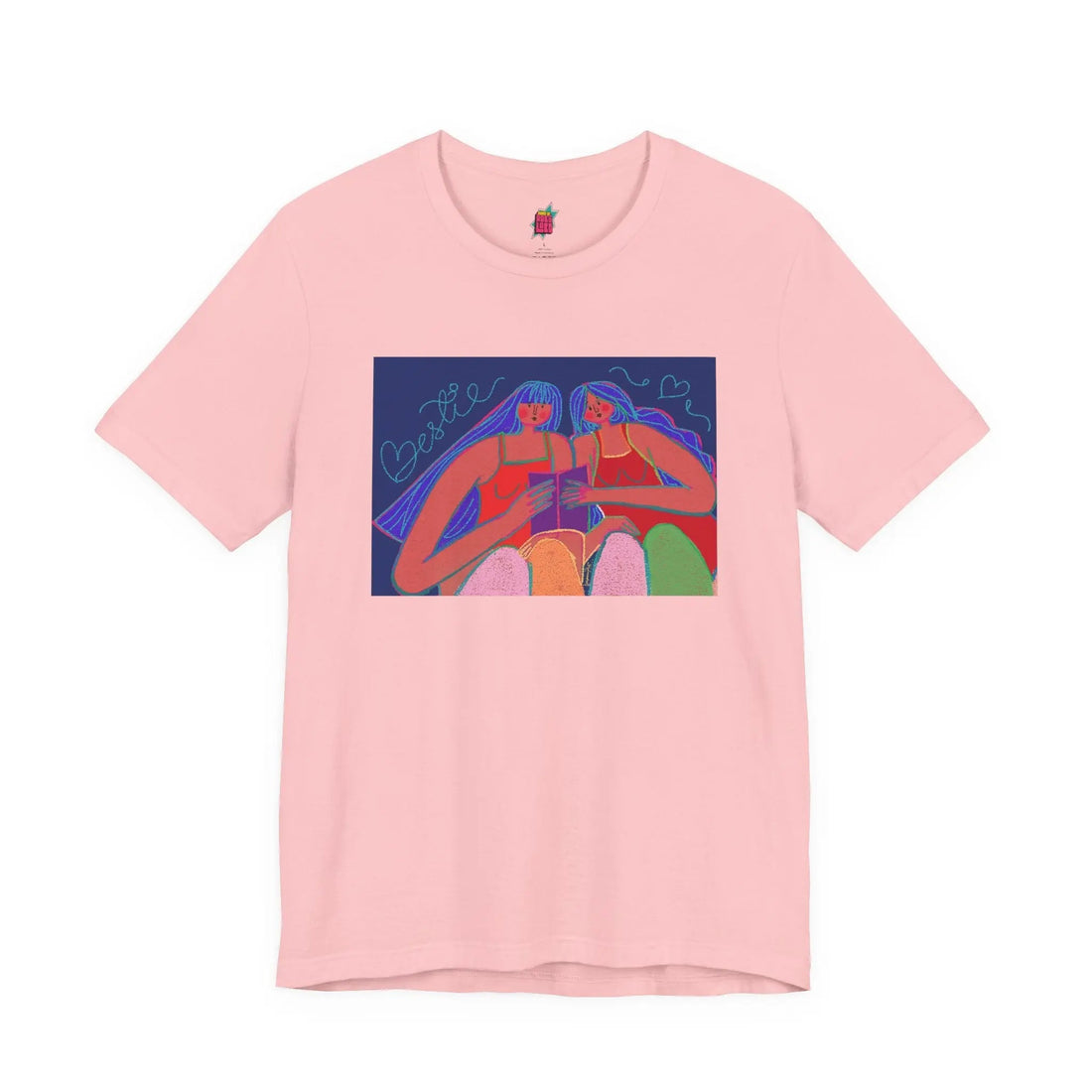 Besties Together Pop Art T-Shirt