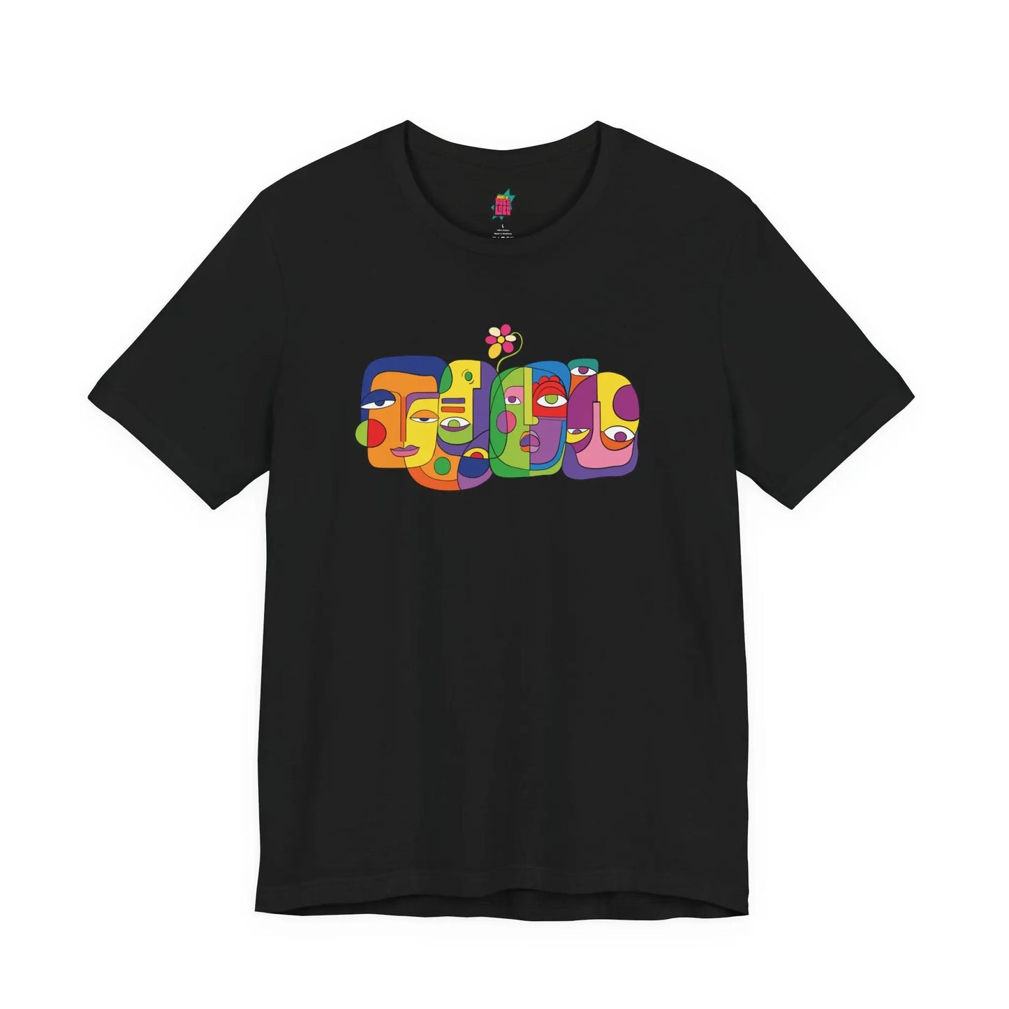 Multi Faces - Pop Art Unisex Tee House of Poco Loco