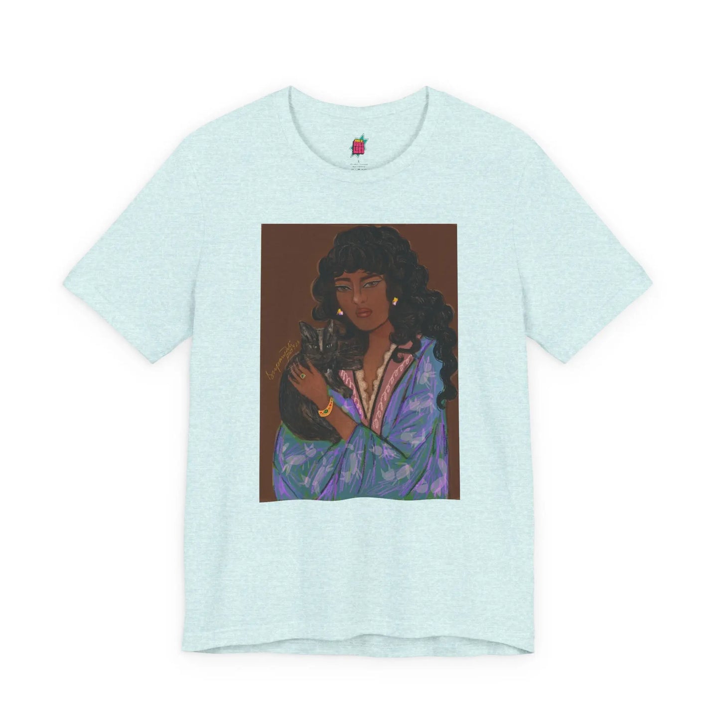 Curly Lady - Pop Art Unisex Tee House of Poco Loco