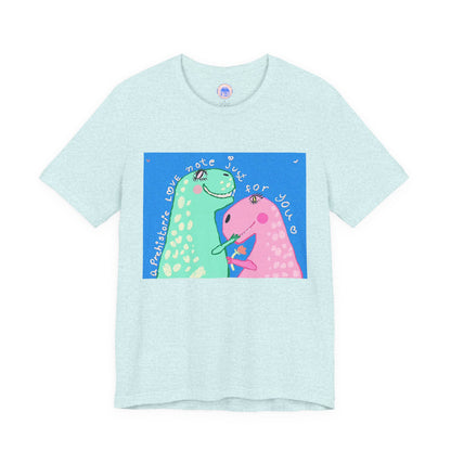 Dino Love - Pop Art Unisex Tee