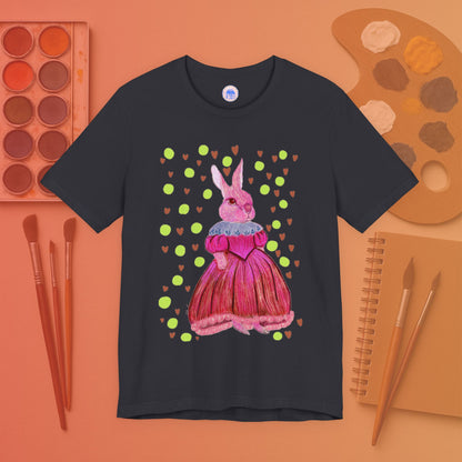 Pink Bunny - Pop Art Unisex Tee