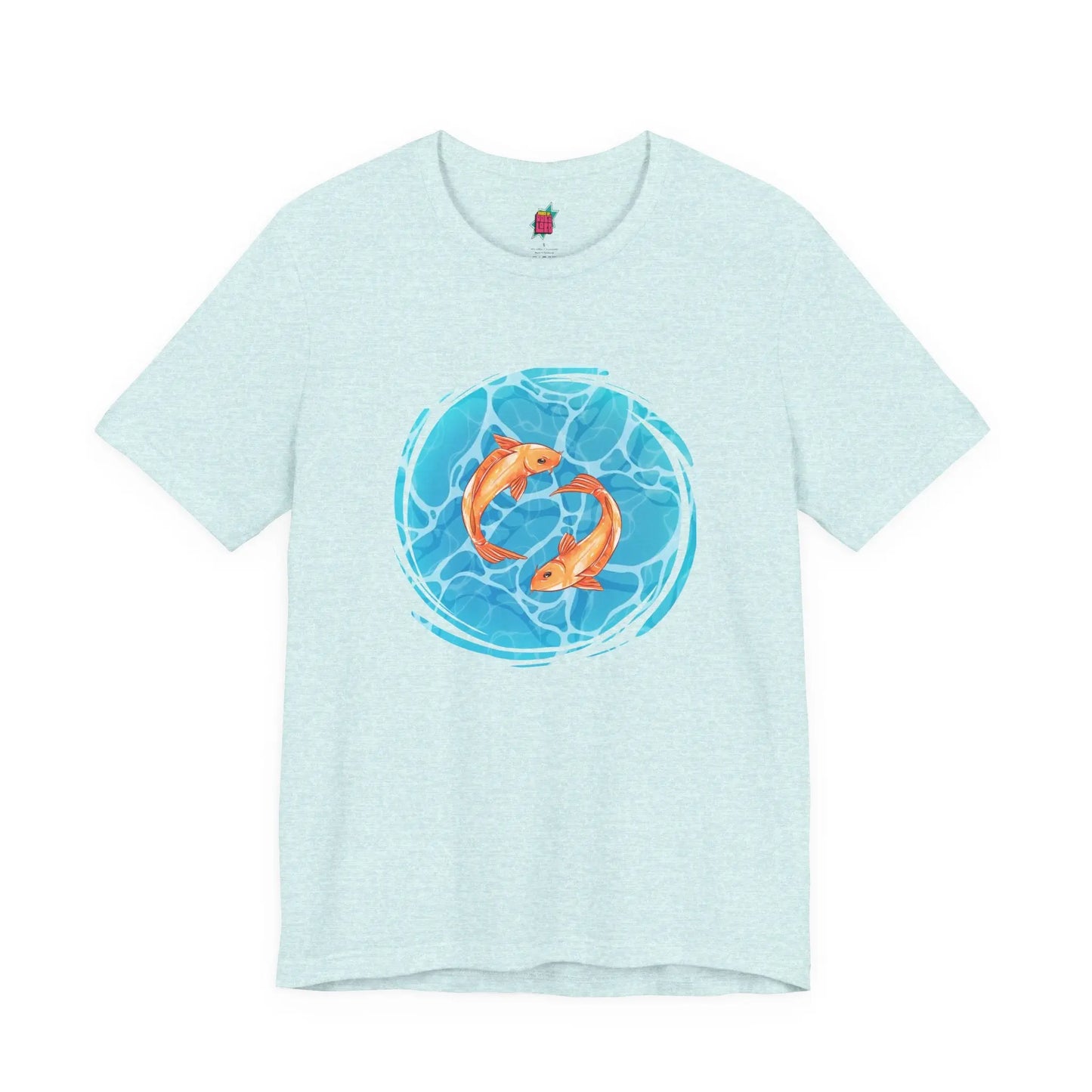 Fish in Blues - Pop Art Unisex Tee House of Poco Loco