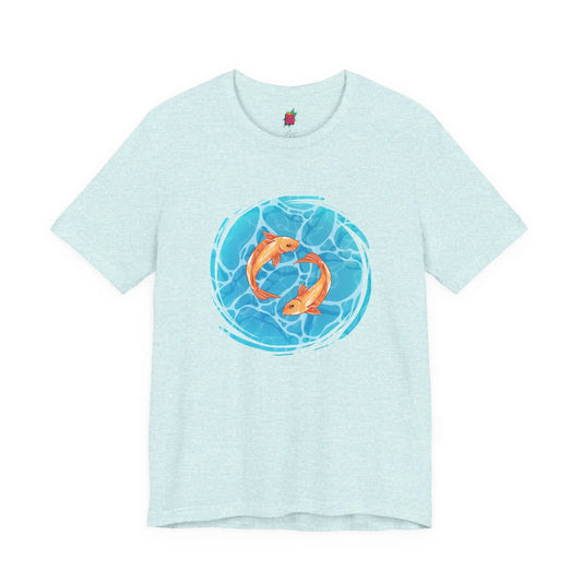 Fish in Blues - Pop Art Unisex Tee House of Poco Loco