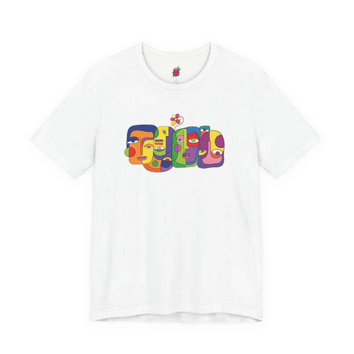 Multi Faces - Pop Art Unisex Tee House of Poco Loco
