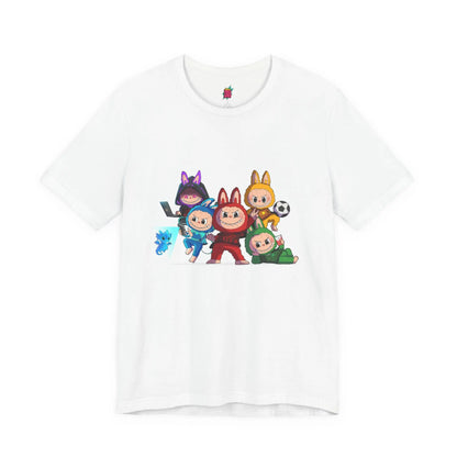 Labubu Assemble - Pop Art Unisex Tee House of Poco Loco
