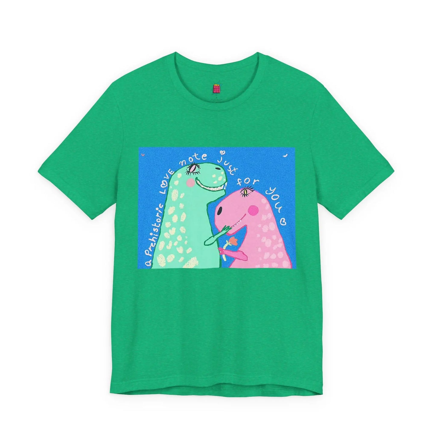 Dino Love - Pop Art Unisex Tee House of Poco Loco