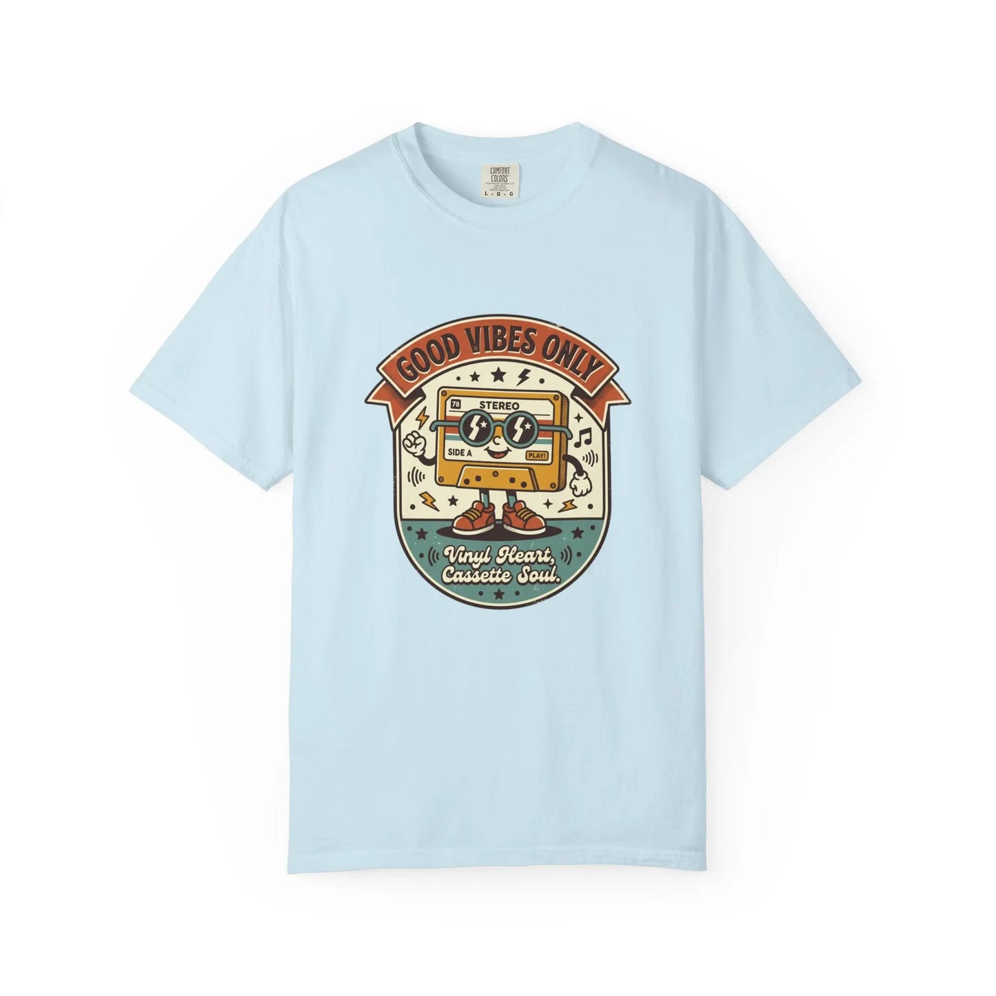 Good Vibes Only Cassette -  Vintage T-Shirt House of Poco Loco