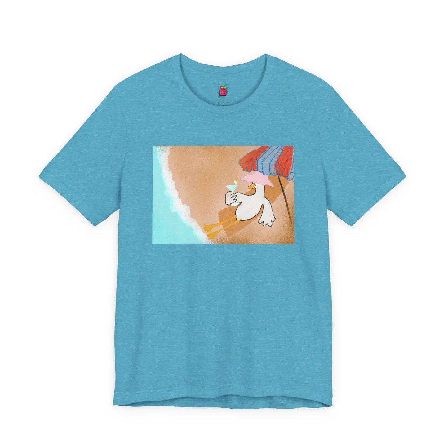 Beach Duck - Pop Art Unisex Tee House of Poco Loco