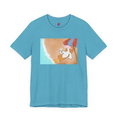 Beach Duck - Pop Art Unisex Tee House of Poco Loco