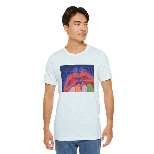 Besties Together - Pop Art Unisex Tee