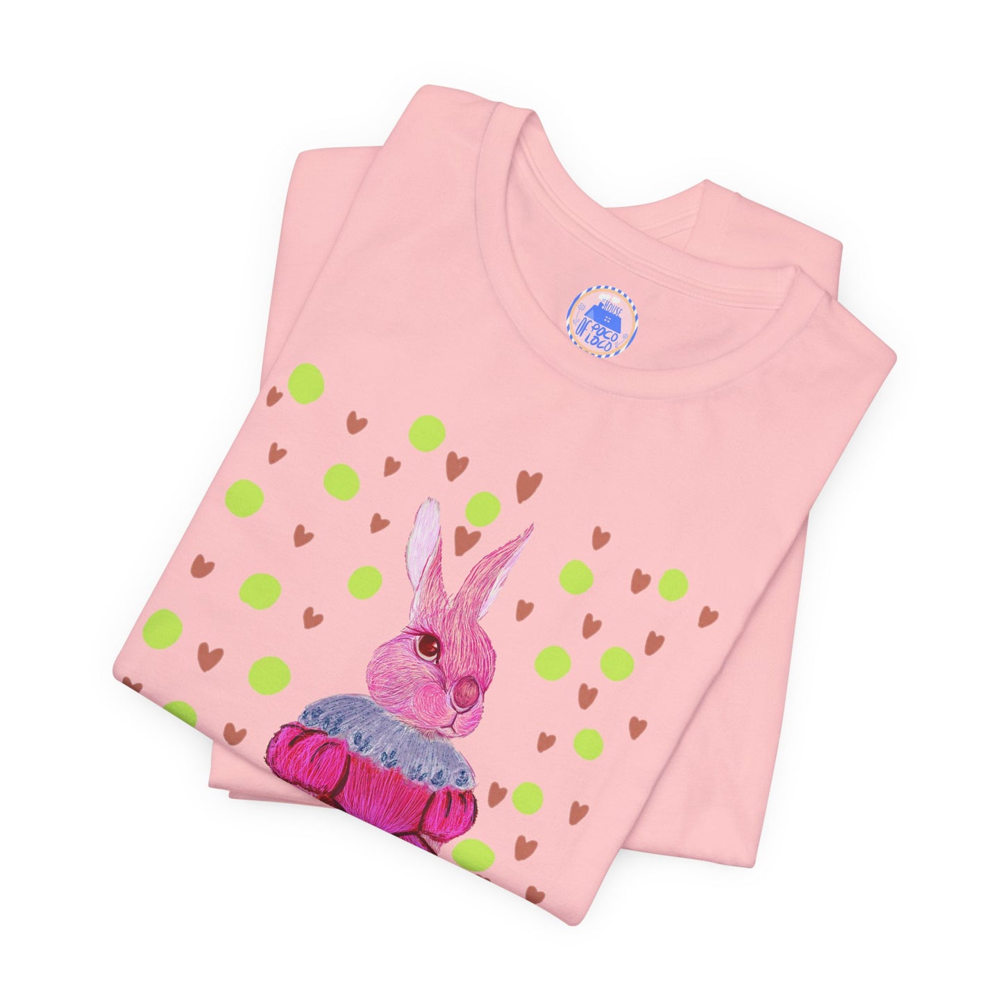 Pink Bunny - Pop Art Unisex Tee
