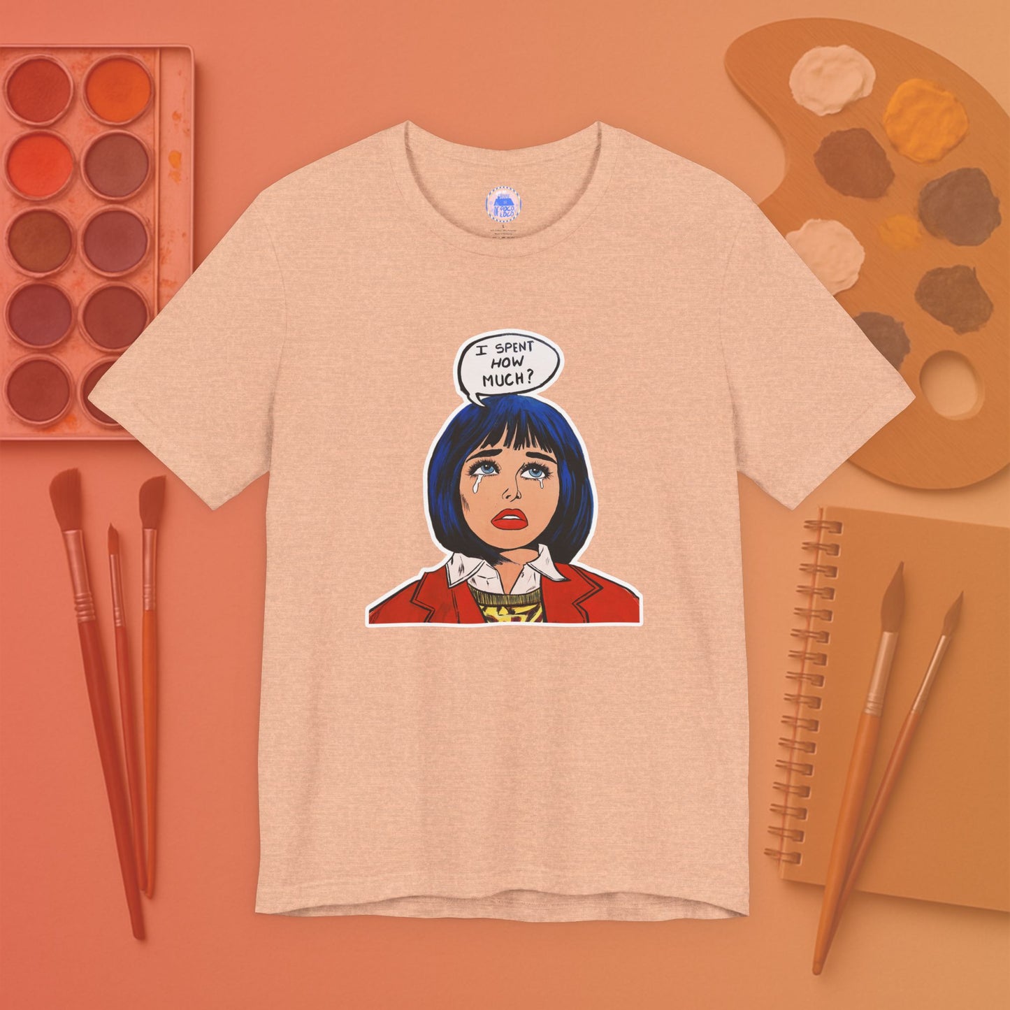 I Spent How Much - Pop Art Unisex Tee