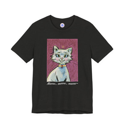 Cat Meow Meow - Pop Art Unisex Tee