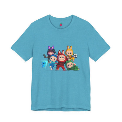 Labubu Assemble - Pop Art Unisex Tee House of Poco Loco