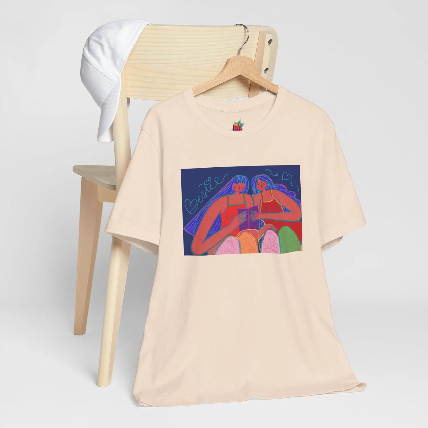 Besties Together - Pop Art Unisex Tee House of Poco Loco