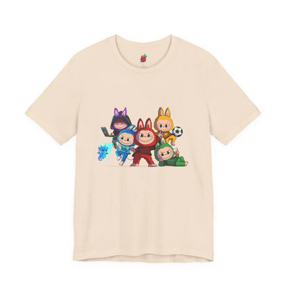 Labubu Assemble - Pop Art Unisex Tee House of Poco Loco