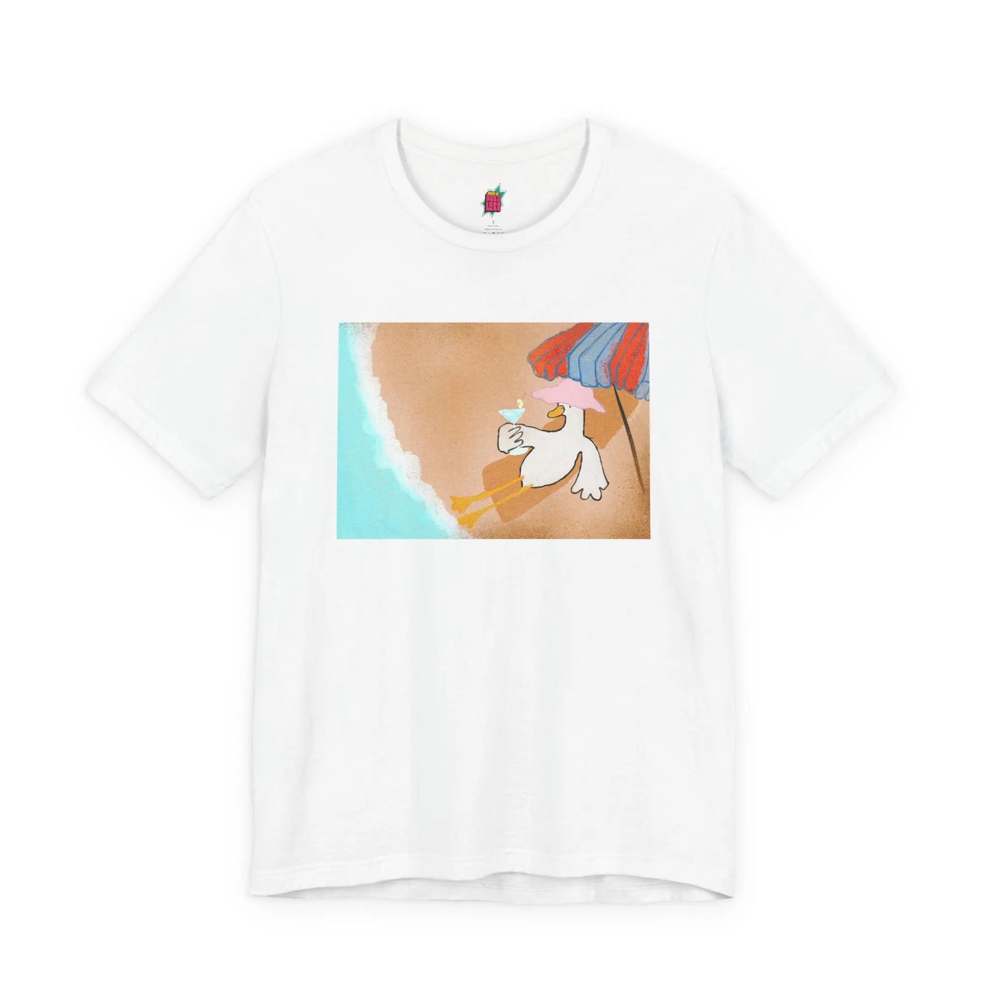 Beach Duck - Pop Art Unisex Tee House of Poco Loco