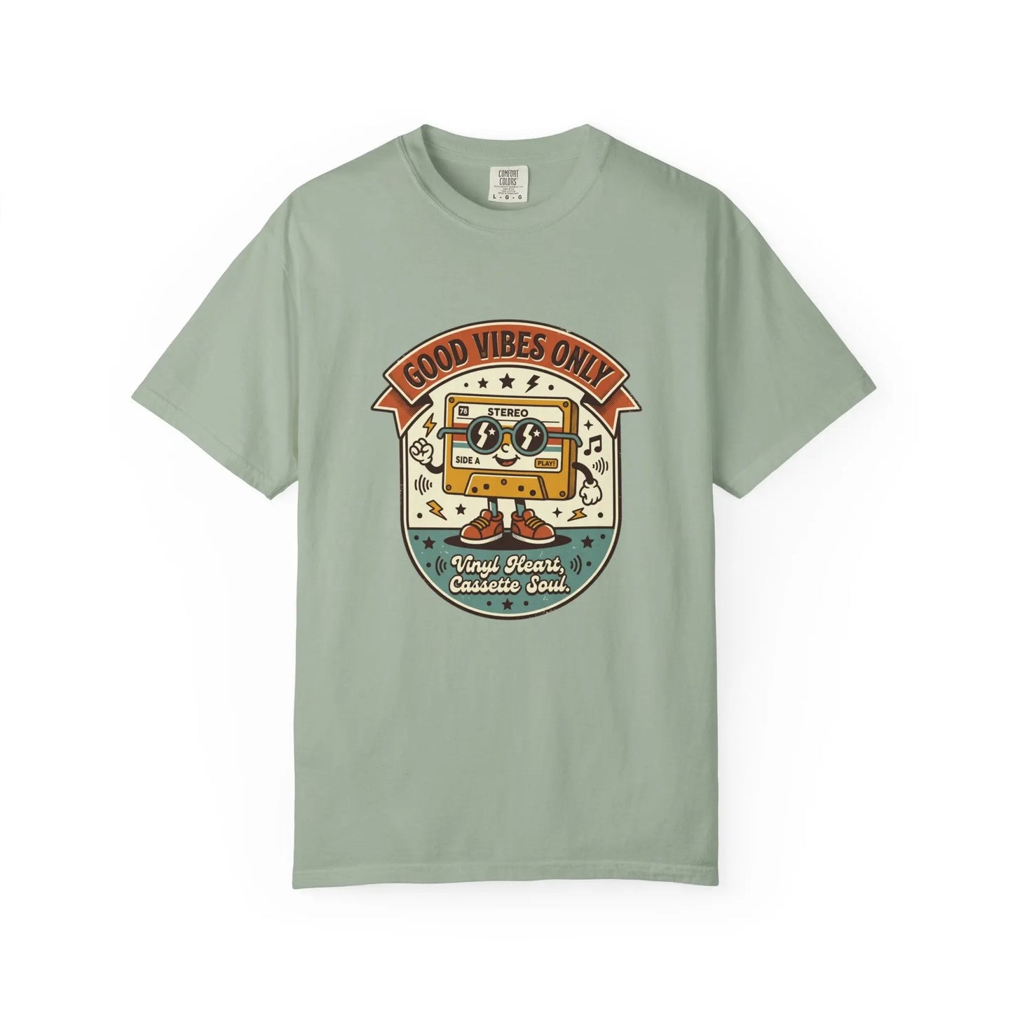 Good Vibes Only Cassette -  Vintage T-Shirt House of Poco Loco