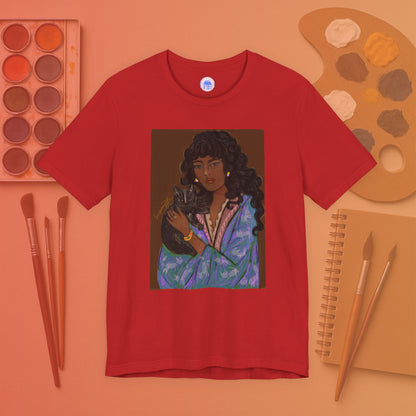 Curly Lady - Pop Art Unisex Tee