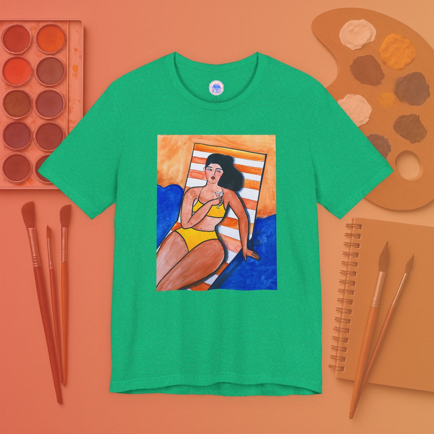 Beach Bod - Pop Art Unisex Tee