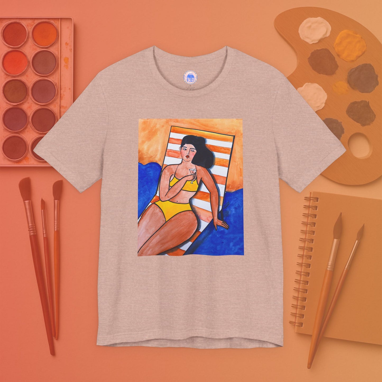 Beach Bod - Pop Art Unisex Tee