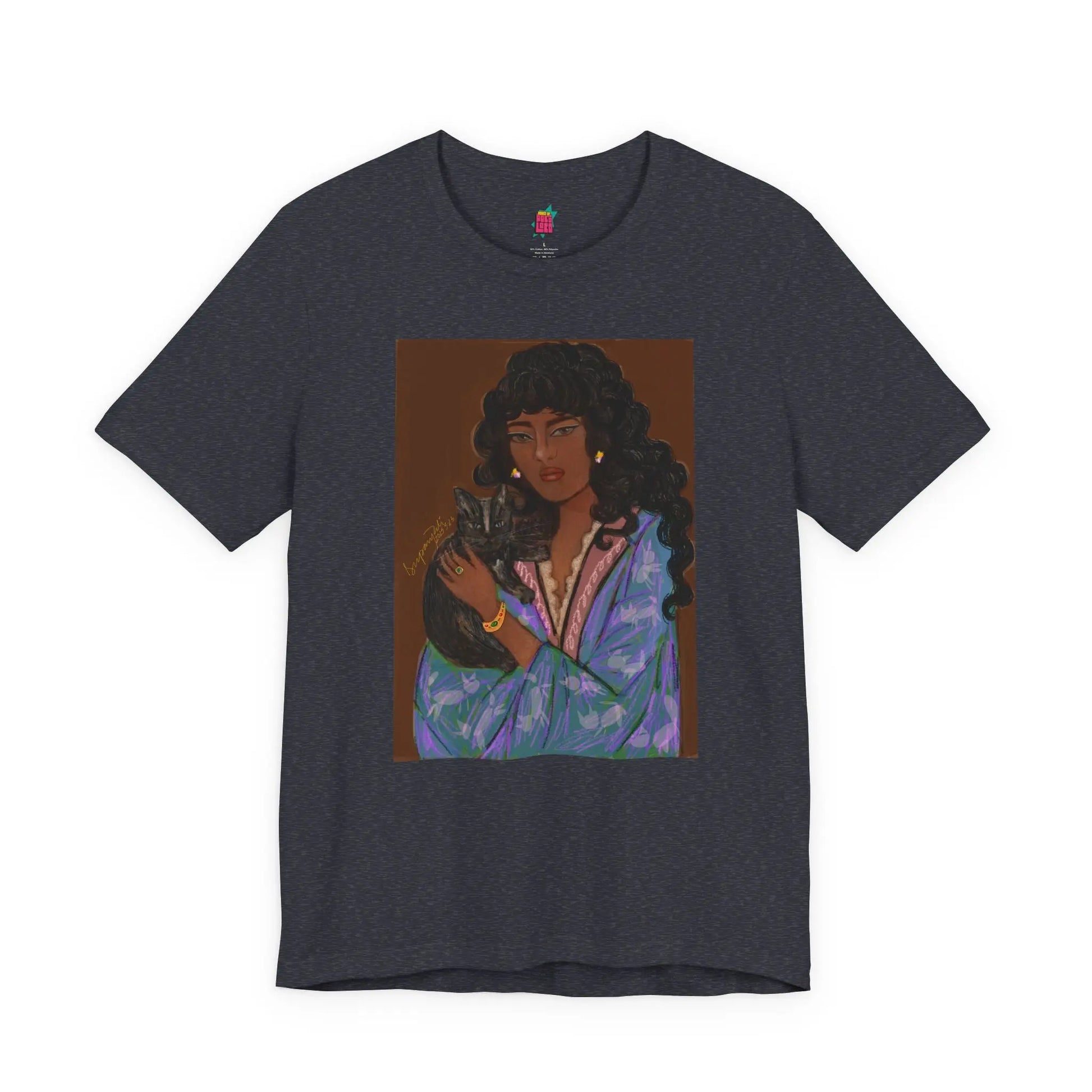 Curly Lady - Pop Art Unisex Tee House of Poco Loco