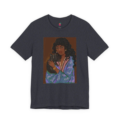 Curly Lady - Pop Art Unisex Tee House of Poco Loco