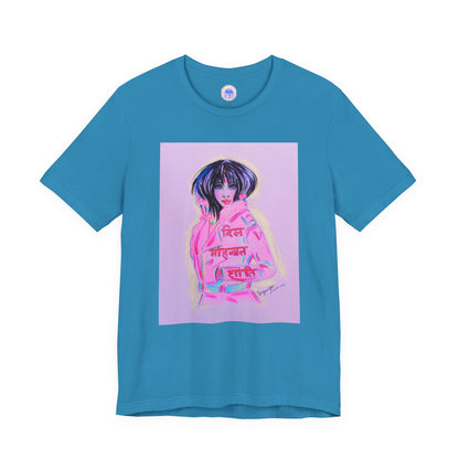 Lady Pink - Pop Art Unisex Tee