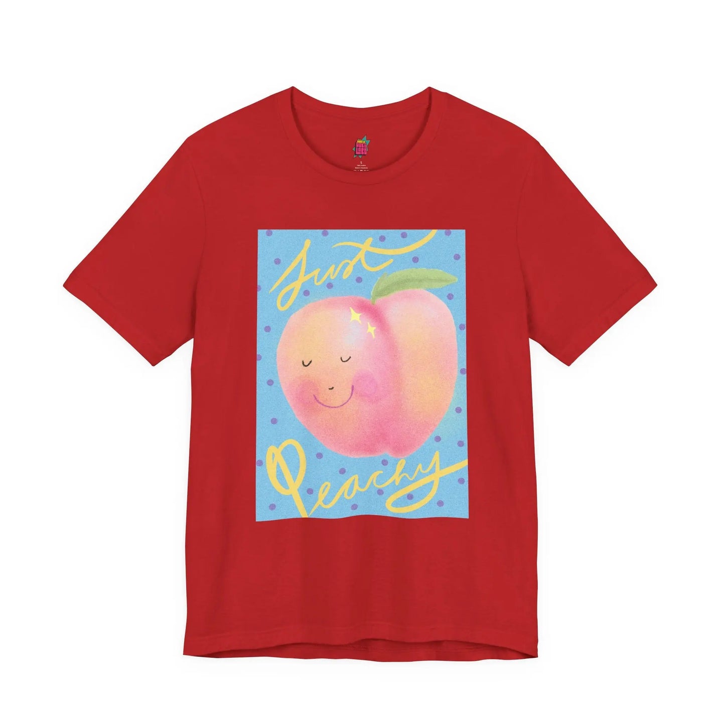 Just Peachy - Pop Art Unisex Tee House of Poco Loco