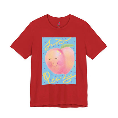 Just Peachy - Pop Art Unisex Tee House of Poco Loco