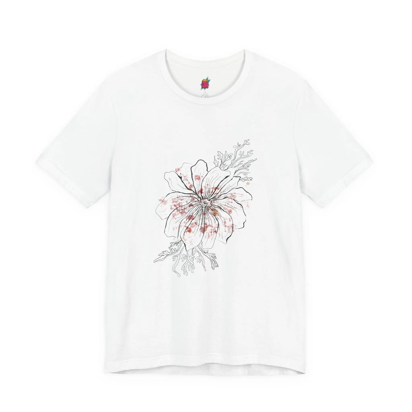 Hibiscus Flower - Pop Art Unisex Tee House of Poco Loco