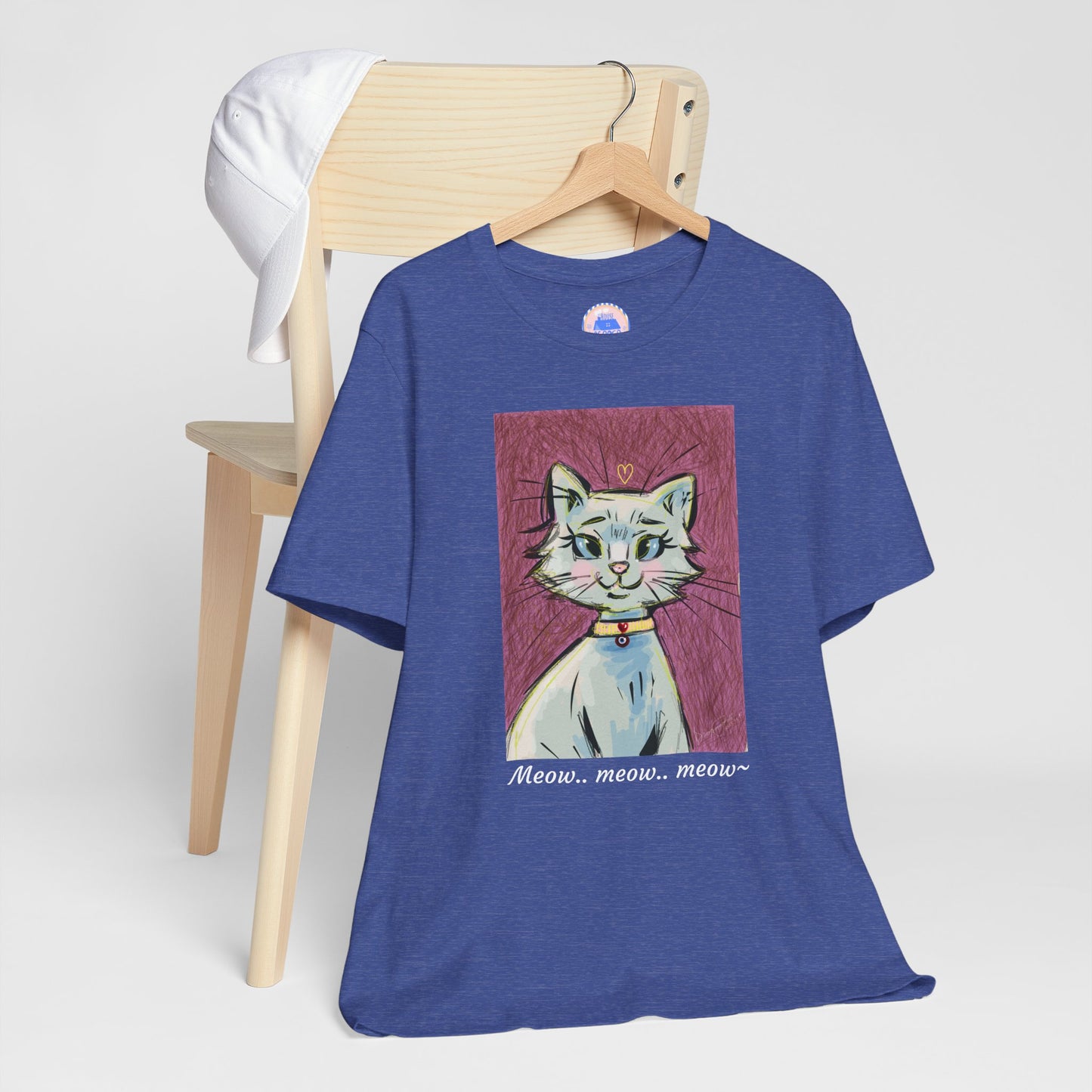 Cat Meow Meow - Pop Art Unisex Tee