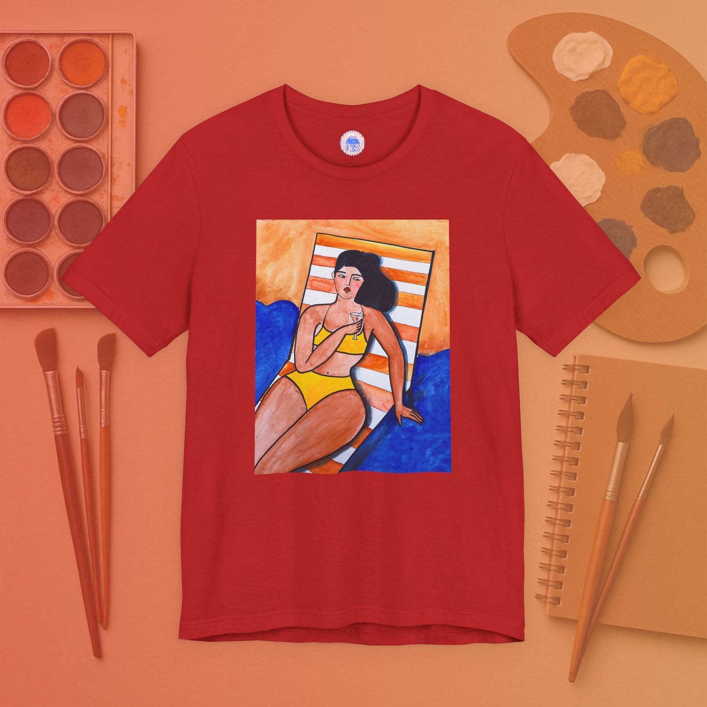 Beach Bod - Pop Art Unisex Tee