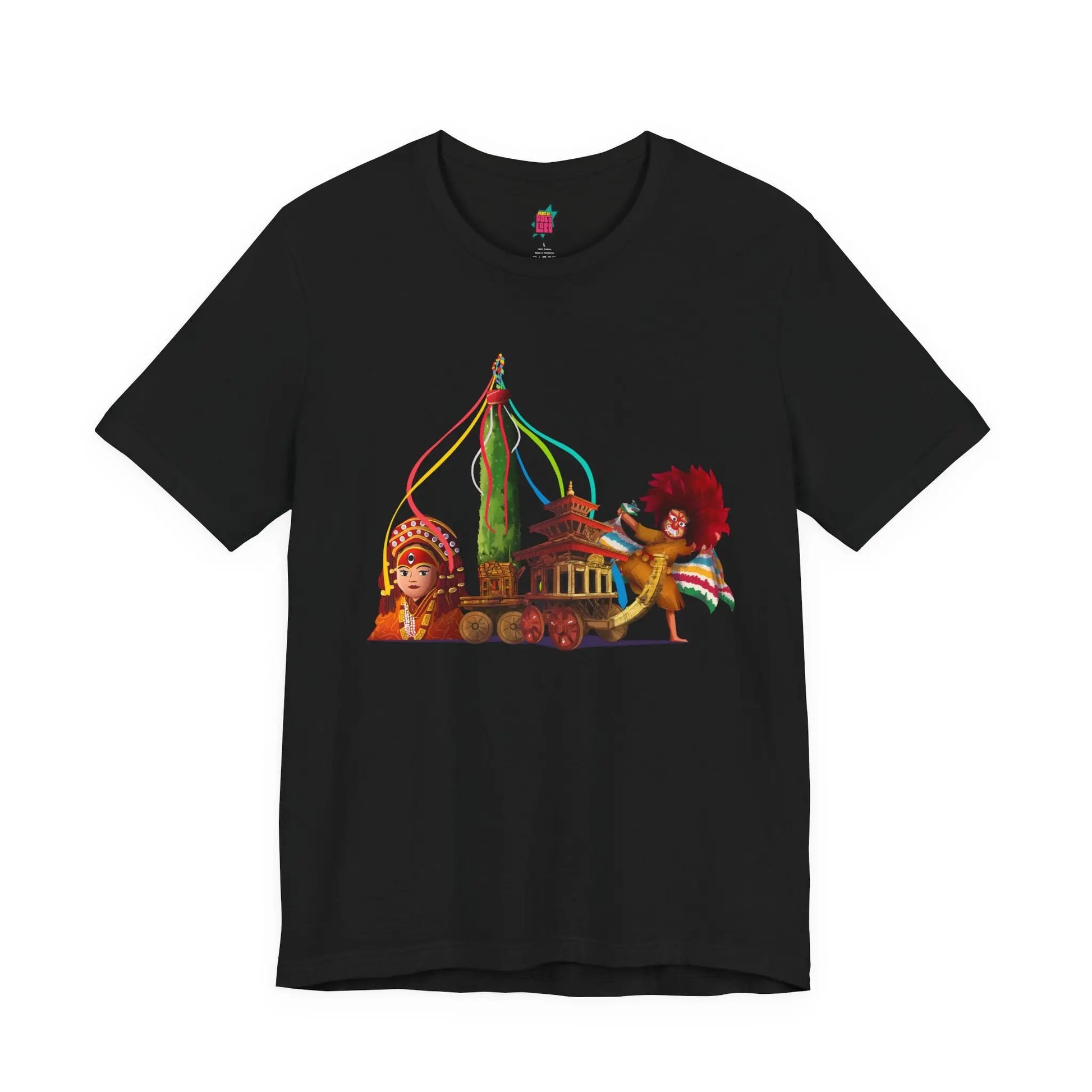 Indra Jatra - Pop Art Unisex Tee House of Poco Loco