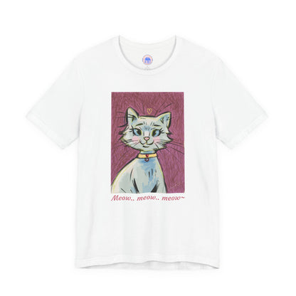 Cat Meow Meow - Pop Art Unisex Tee