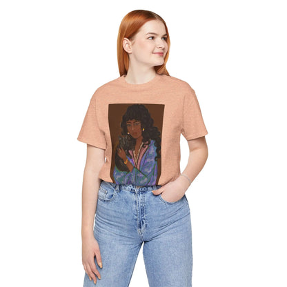 Curly Lady - Pop Art Unisex Tee House of Poco Loco