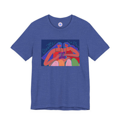 Besties Together - Pop Art Unisex Tee