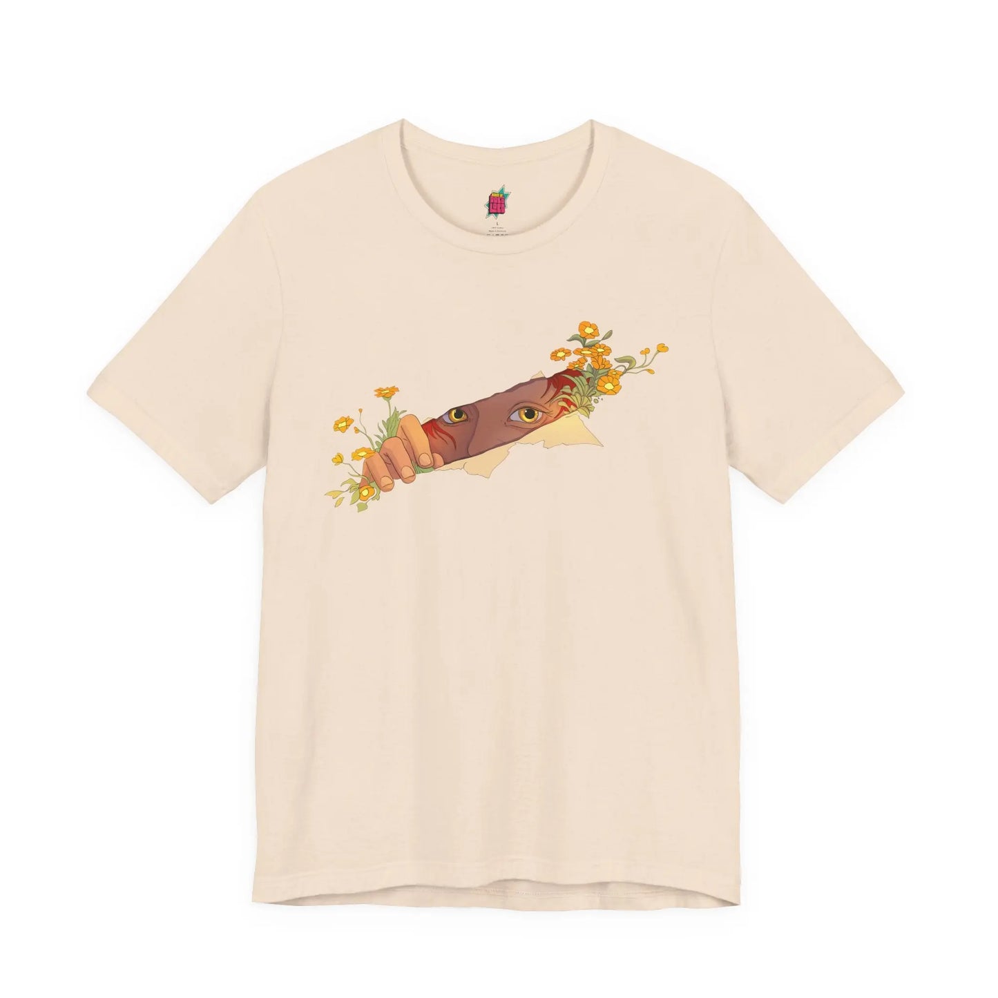 Flower Peek - Pop Art Unisex Tee House of Poco Loco