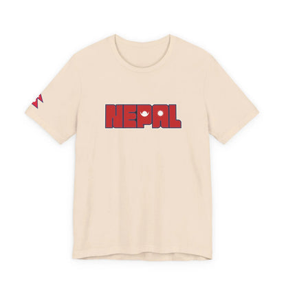Nepal Flag - Unisex Tee House of Poco Loco