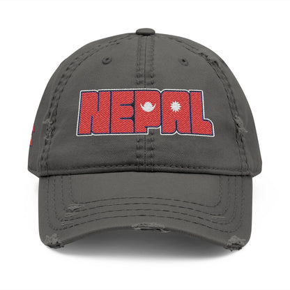 Nepal Flag - Embroidered Cap