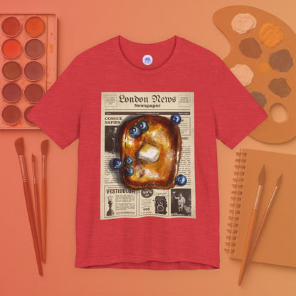 Breakfast Paper - Pop Art Unisex Tee