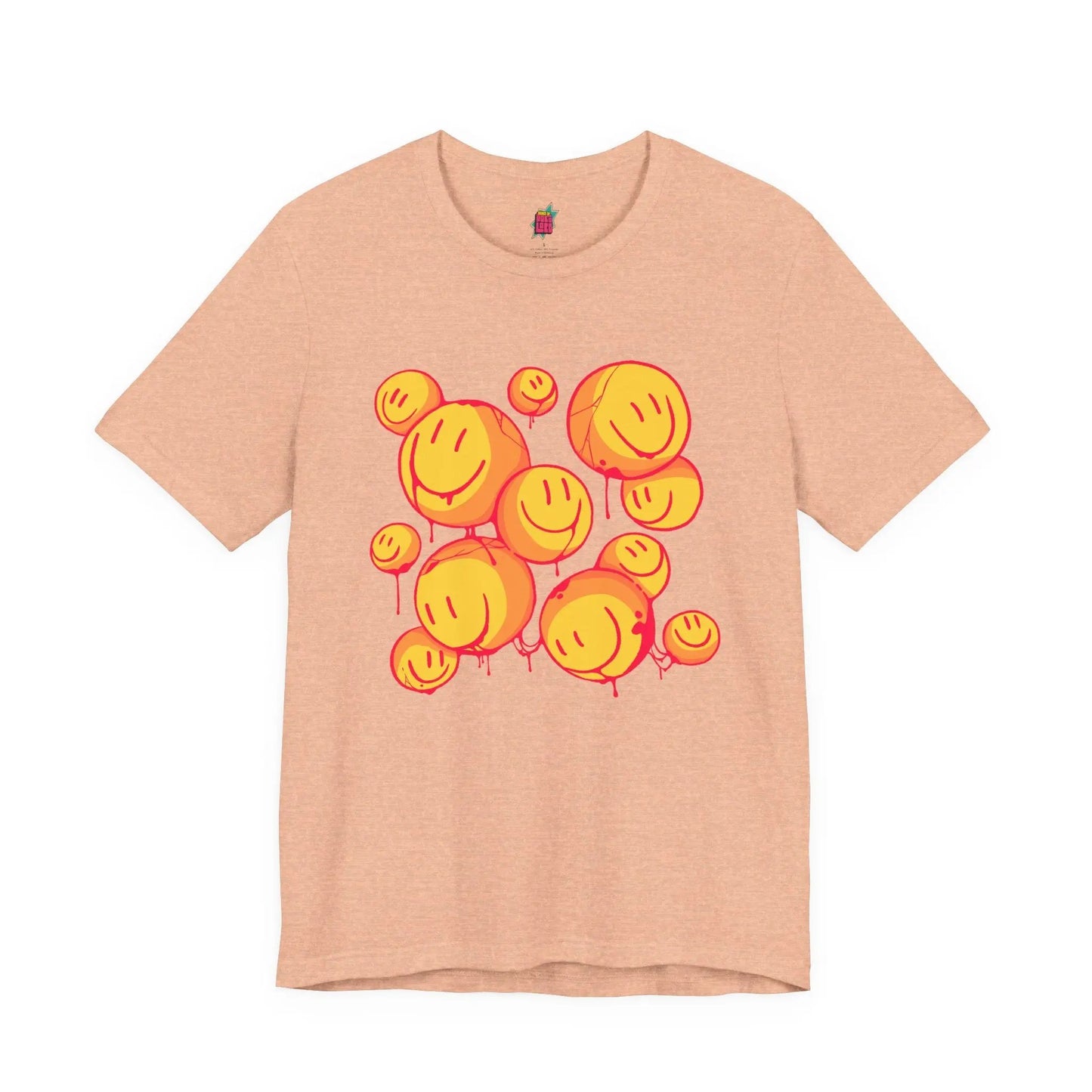 Crazy Smileys - Pop Art T-Shirt Unisex House of Poco Loco